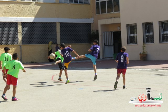 الدوري الرياضي السنوي في المدرسة العمرية